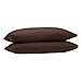 Funda de almohada marrón