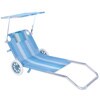 Carro de playa convertible en tumbona Outhouse
