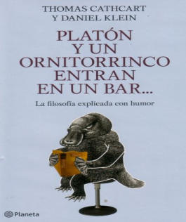 Plat�n y un ornitorrinco entran en un bar