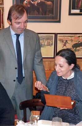 Lola Ferreira premiada por su labor cultural