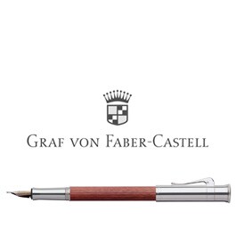 Pluma cl�sica Graf Von Faber Castell, en madera de Pernambuco
