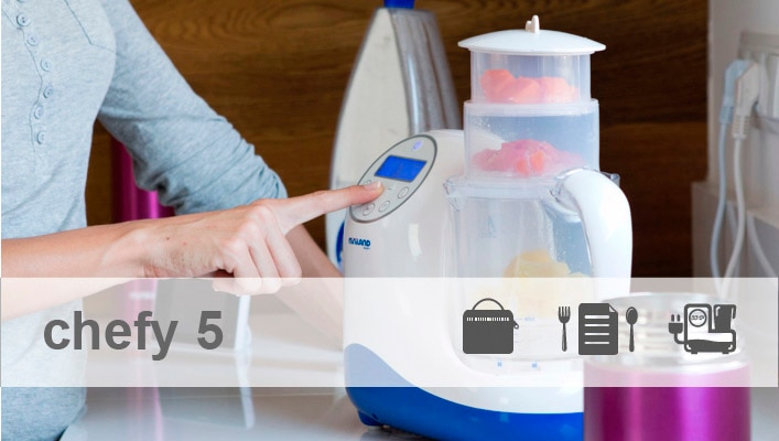 Robot de cocina chefy 5