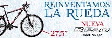 Nueva B-Pro con rueda de 27´5