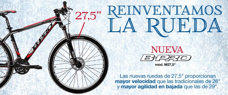 Nueva B-Pro con rueda de 27´5