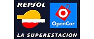 Logotipo Repsol Opencor. La Superestación.