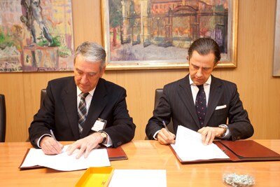 Firma del Convenio.