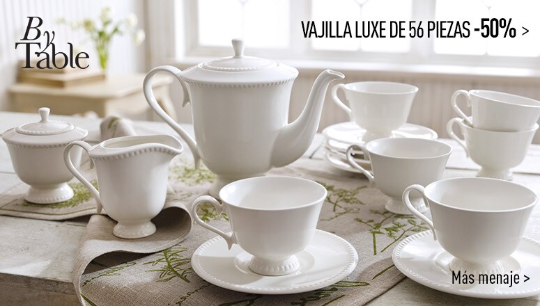 Ofertas en menaje, vajillas, cristalerías, cubiertos