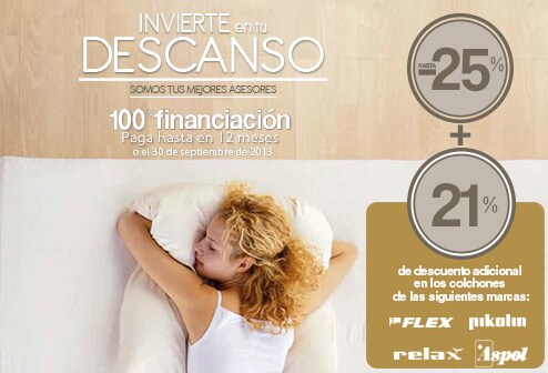 Invierte en tu descanso