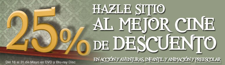 -25% hazlo sitio al mejor cine de descuento