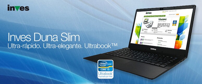 Ultrabook Inves 14'' Duna Slim 1420D Intel Core i5 3317U