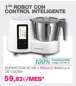 Robot de cocina Supercook SC110 Cocina fácil