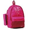 Mochila escolar + portatodo Nike rosa