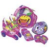 Mochila con patines en línea casco y protecciones Dora Amijoc Toys