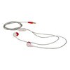 Auriculares Igo Detroit con micrófono blanco