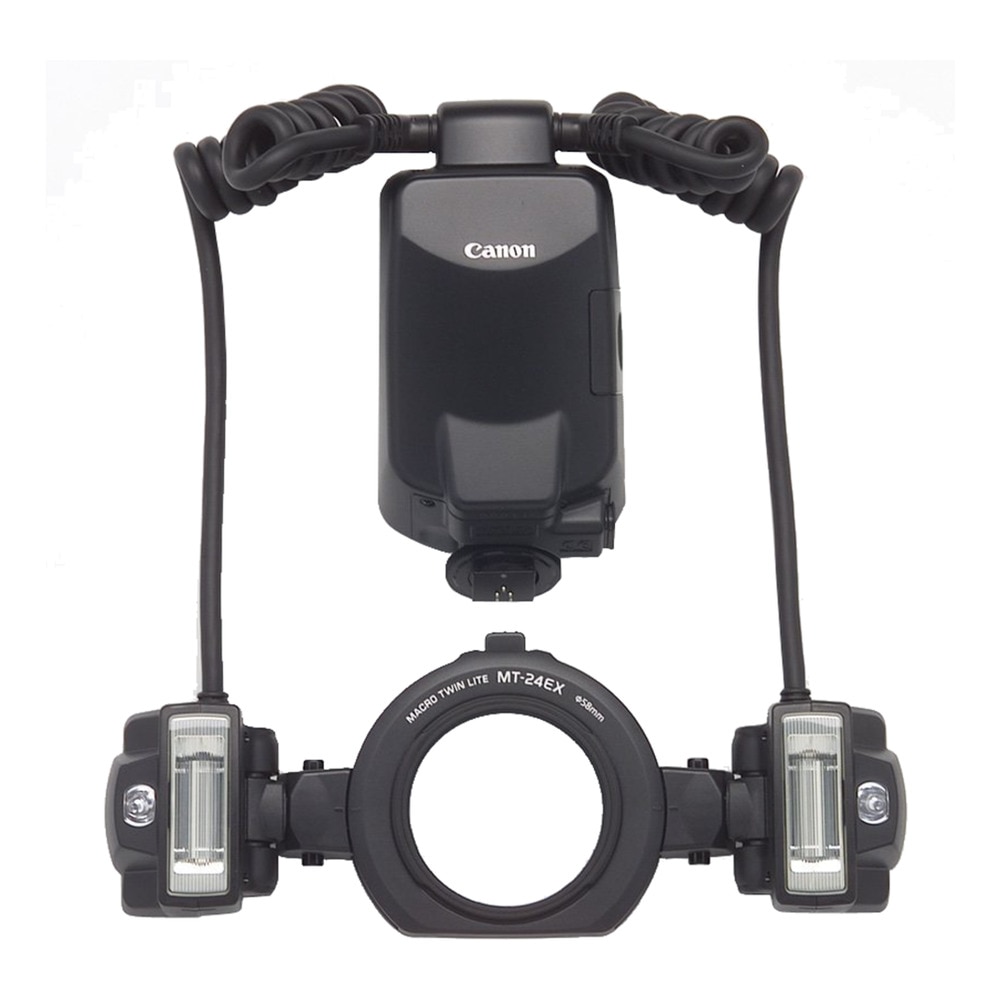 Flash Canon Macro Twin Lite MT24EX para Canon EOS Cámaras foto y