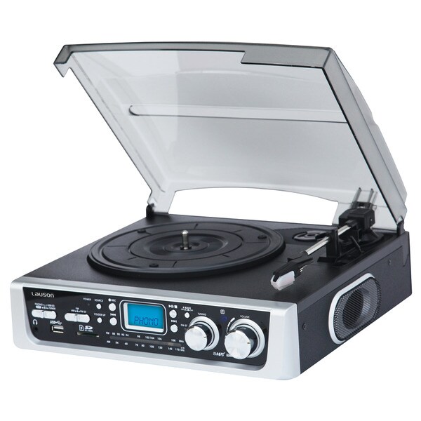 Tocadiscos Lauson CL 138 con radio/ usb