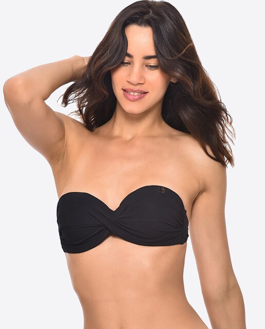 sujetador bikini negro