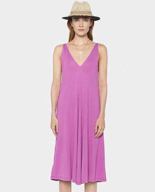 Vestido de mujer Parfois de tirantes en lila Vestido de mujer Parfois de tirantes en lila