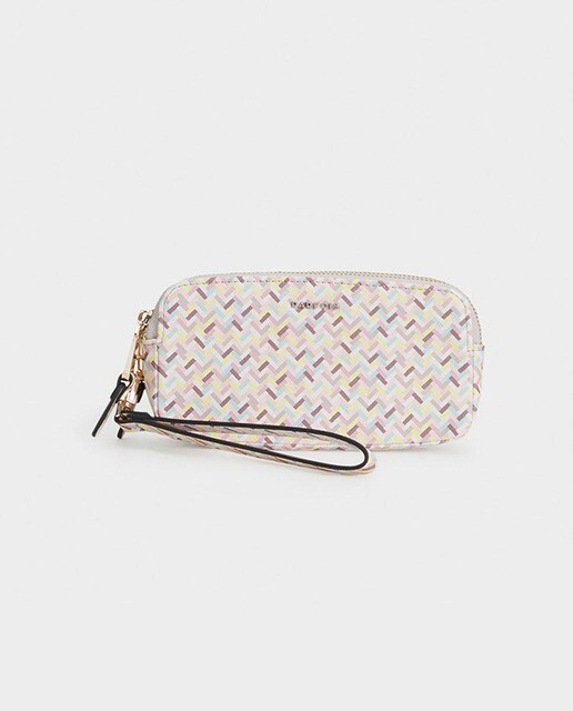 Neceser de mujer Parfois multicolor con estampado simétrico Neceser de mujer Parfois multicolor con estampado simétrico