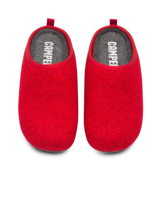 Zapatillas de casa de hombre Camper de textil en rojo Zapatillas de casa de hombre Camper de textil en rojo