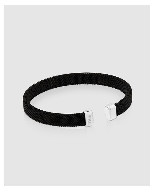 Pulsera Tous Papa Power de acero IP negro y acero inoxidable Pulsera Tous Papa Power de acero IP negro y acero inoxidable