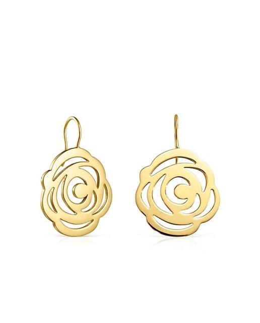 Pendientes Tous Rosa de Abril de oro amarillo de 18 ct Pendientes Tous Rosa de Abril de oro amarillo de 18 ct