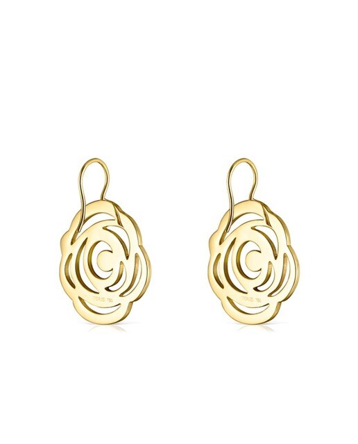Pendientes Tous Rosa de Abril de oro amarillo de 18 ct Pendientes Tous Rosa de Abril de oro amarillo de 18 ct