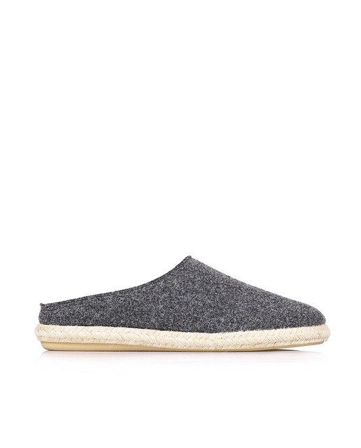 Zapatillas de casa de hombre de textil en negro Zapatillas de casa de hombre de textil en negro