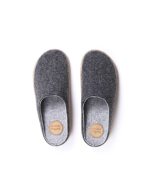 Zapatillas de casa de hombre de textil en negro Zapatillas de casa de hombre de textil en negro