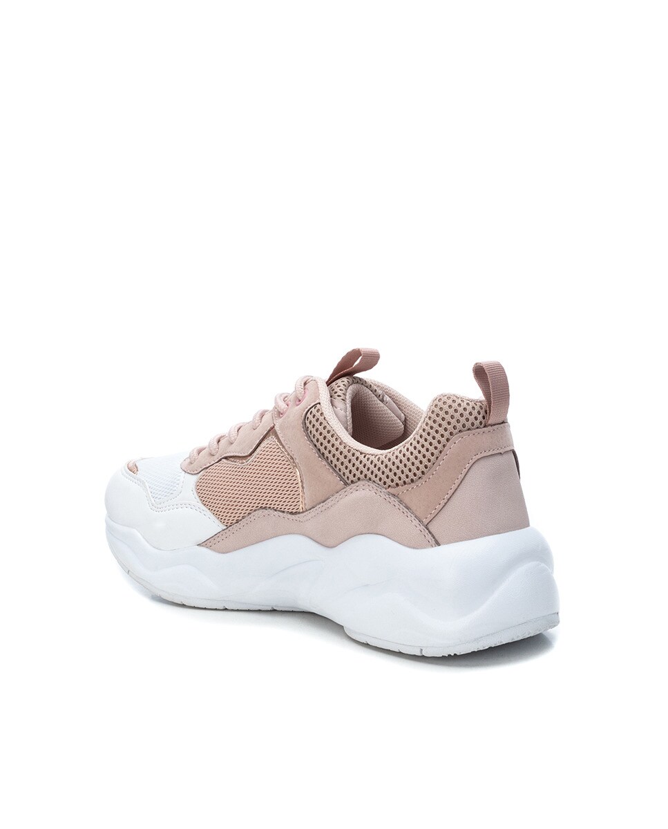 Zapatillas Deportivas De Mujer XTI En Nude Con Plataforma Moda El