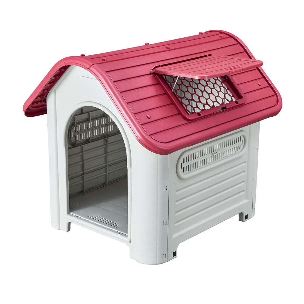 Caseta de perro de resina Mediano Gardiun Dakota 87x72x75cm