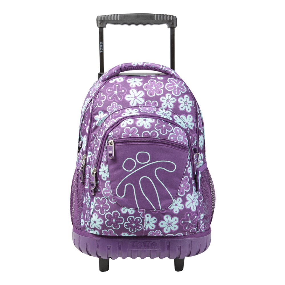 Mochila con ruedas Totto morado