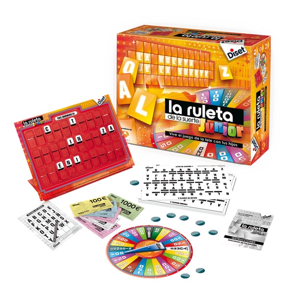 Juego la Ruleta de la Suerte Junior Diset