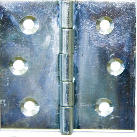 Image of 2 Piezas Bisagras Cuadradas Hierro Zinc 001005304595