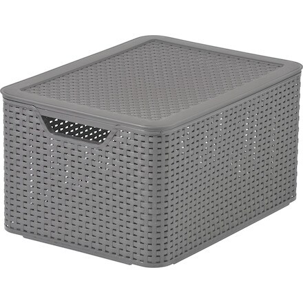 Image of Cesta Con Tapa L Style 30l 001402203598