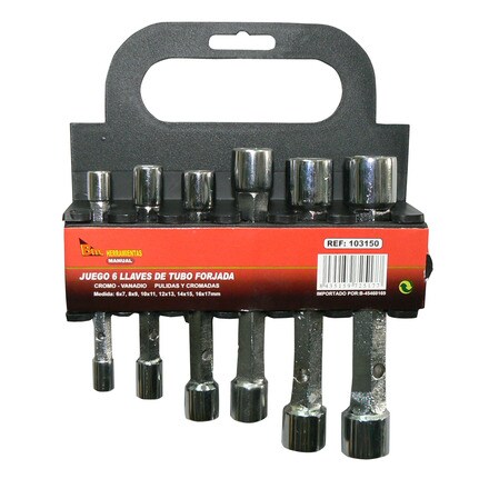 Image of Juego 6 Llaves Tubo Forjada 000400105821