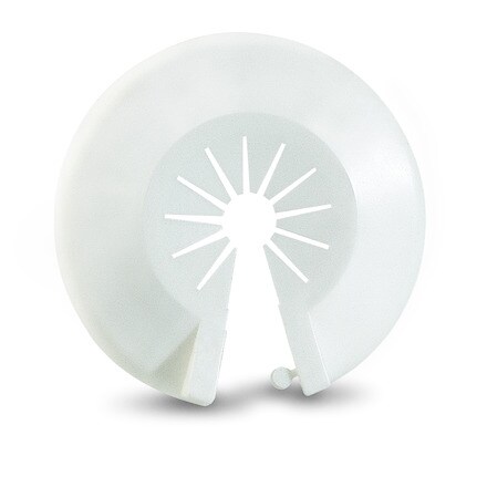 Image of Plafón Abierto En Plastico Blanco 000803300326