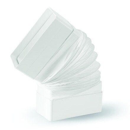 Image of Codo Flexible Rectangular De 55x110 Mm 000805100641