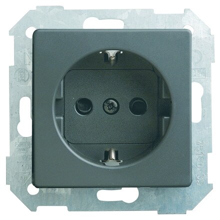 Image of Base Enchufe 2p+tt S82 Grafito Simon 000301003943