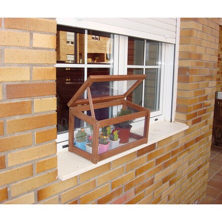Image of Mini Invernadero Madera Y Policarbonato 000903600013