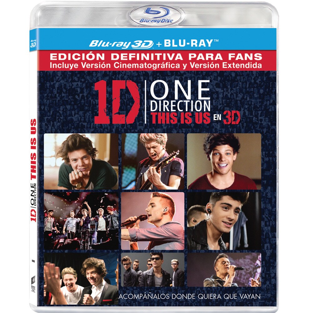 One Direction This Is Us 3d de One Direction (BluRay + BluRay 3D