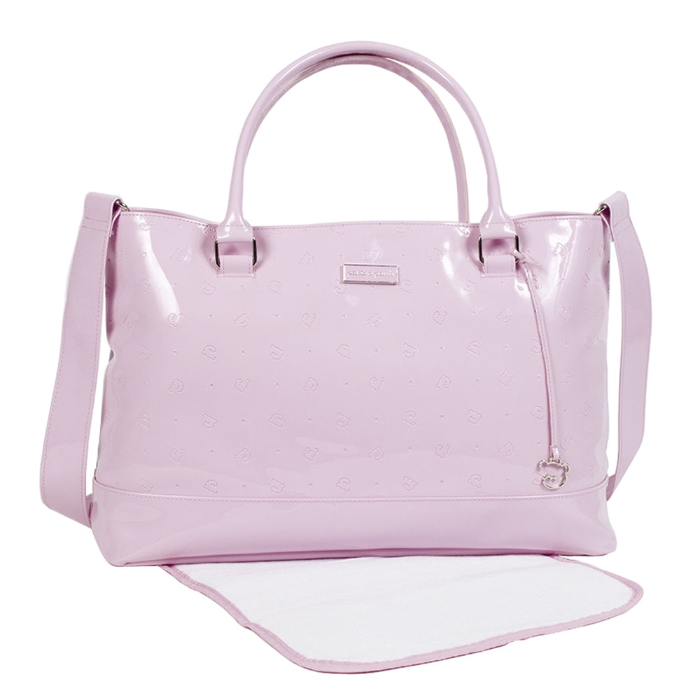 bolso carro pasito a pasito rosa