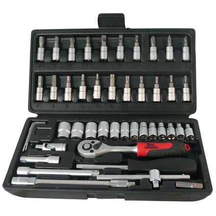 Image of Estuche 46 Pz Llave Vaso 000400104121