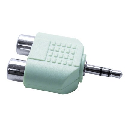 Image of Adaptador 3 5 Mm 2 Rca 000313004632