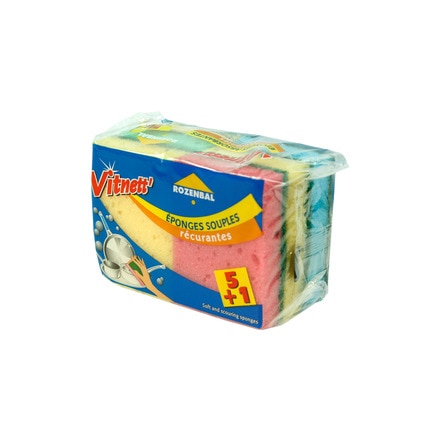 Image of Estropajo Esponja 5+1 001104006786