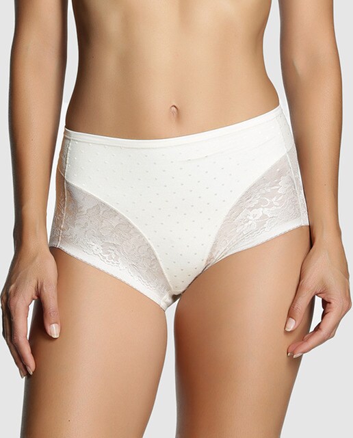 Cuecas com controlo e design floral de mulher Janira Cuecas com controlo e design floral de mulher Janira