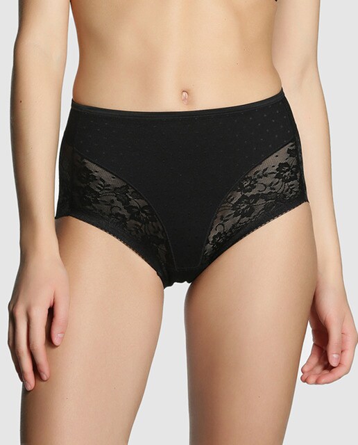 Cuecas com controlo e design floral de mulher Janira Cuecas com controlo e design floral de mulher Janira