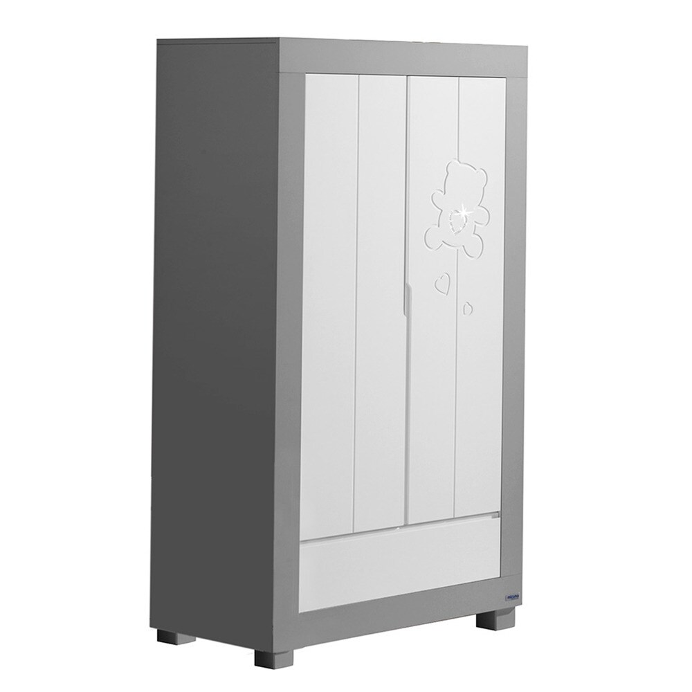 Armario Micuna Neus Luxe con Swarovski gris blanco u00b7 Bebés u00b7 El Corte Inglés Armario De Quarto Planejado ~ Armario Micuna Neus Luxe con Swarovski gris blanco u00b7 Bebés u00b7 El Corte Inglés