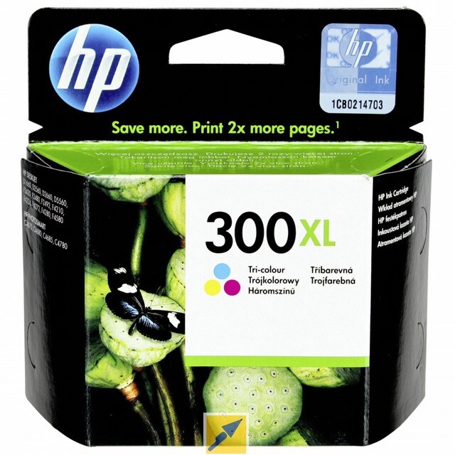 Cartucho De Tinta Original Hp Xl Tricolor Cc Ee Hp La