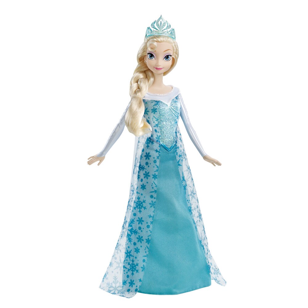 Muñeca Elsa Frozen, el Reino de Hielo purpurina Mattel · Juguetes · El
